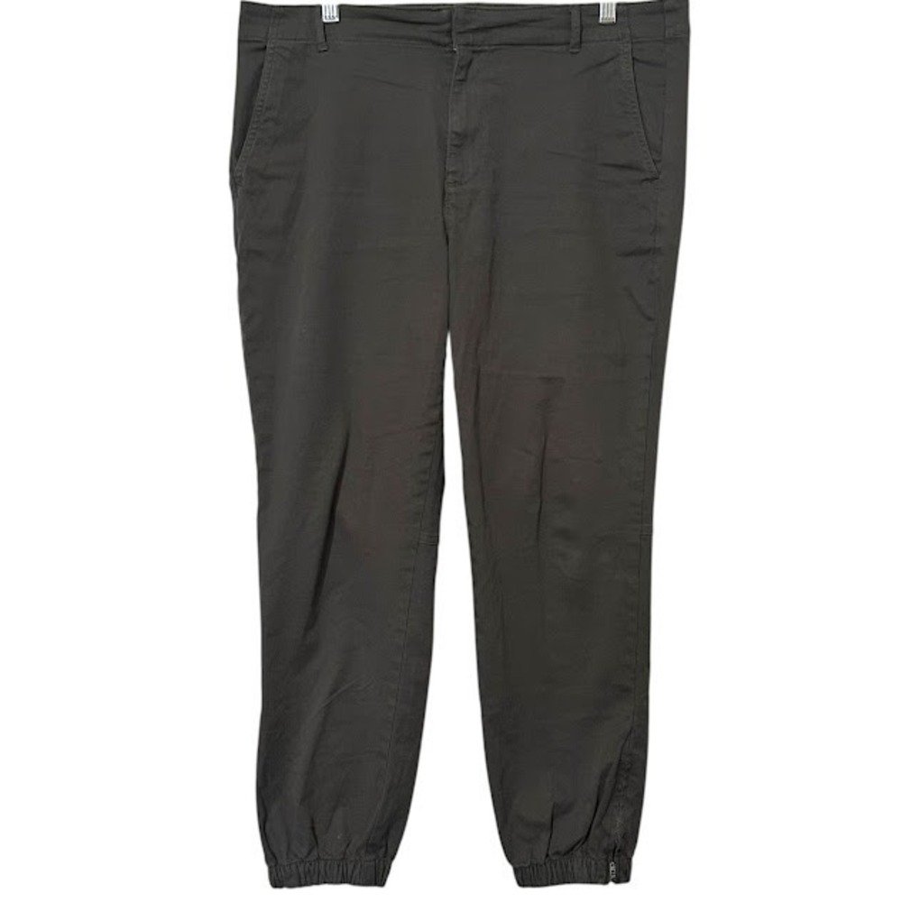 Outerknown Avalon Olive Green Organic Cotton Jogger Pants Womens‎ 12